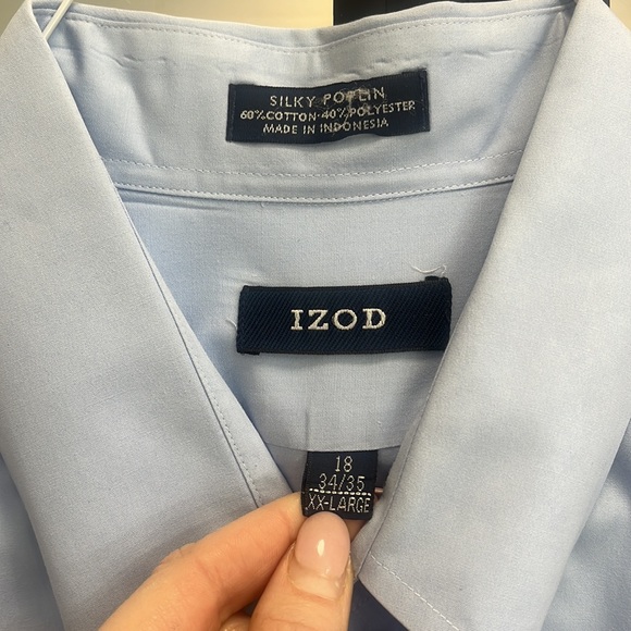 IZOD mend dress shirt - Picture 6 of 8